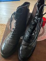 Zwarte leren enkellaarsjes / boots maat 36, Kleding | Dames, Schoenen, Zwart, Lage of Enkellaarzen, Nieuw, Ophalen of Verzenden