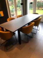 Mocaline RIB model A - Fenix zwart tafel, Huis en Inrichting, Tafels | Eettafels, Ophalen, 200 cm of meer, 50 tot 100 cm, Zo goed als nieuw