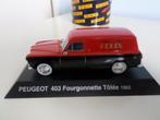 PEUGEOT 403 Break Tolée "Parfumerie Felix" 1962, Ophalen of Verzenden, Nieuw, Auto, Norev