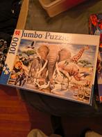 Jumbo Puzzel - Afrikaanse Dieren - 1000 stukjes, Hobby en Vrije tijd, Denksport en Puzzels, Ophalen, Zo goed als nieuw