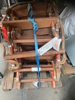 Hardhouten boottrap, ladder, scheepsladder, Watersport en Boten, Accessoires en Onderhoud, Ophalen