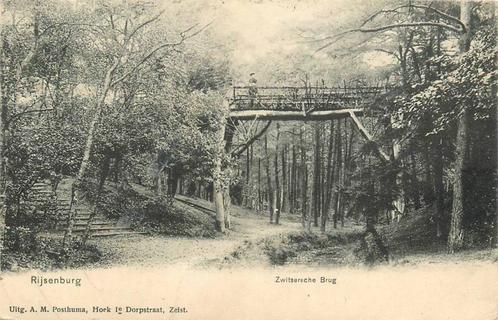 (388-401-015) Driebergen-Rijsenburg Zwitsersche Brug, Verzamelen, Ansichtkaarten | Nederland, Utrecht, Verzenden