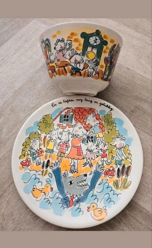 Efteling Blond Amsterdam de wolf&de 7 geitjes 2 set, Verzamelen, Efteling, Zo goed als nieuw, Gebruiksvoorwerp, Ophalen