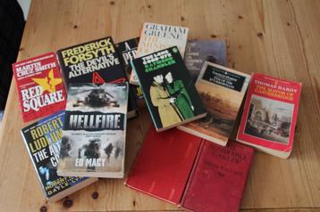 Lot boeken - 9 stuks - engels detective/ thriller/literatuur beschikbaar voor biedingen