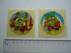 sticker oud Hulk strip Marvel comics 82 campina ijs roermond, Verzamelen, Stickers, Verzenden, Zo goed als nieuw