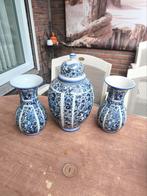 Vazen Delfts Blauw, Ophalen of Verzenden