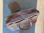Zeer mooi afgewerkte Rundlederen tas met 2 buitenvakken, new, Ophalen of Verzenden, Nieuw, Bruin