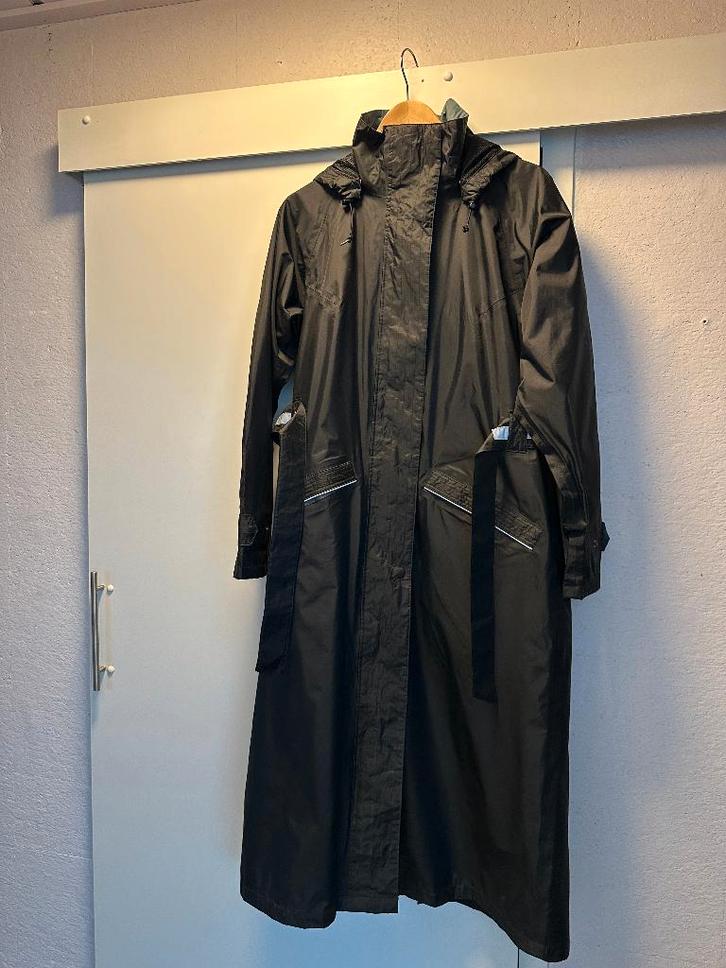 Zwarte AGU lange regenjas maat M, Kleding | Dames, Overige Dameskleding, Nieuw, Ophalen of Verzenden