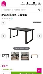 Eettafel leenbakker, Huis en Inrichting, Tafels | Eettafels, Zo goed als nieuw, 150 tot 200 cm, Rechthoekig, 50 tot 100 cm