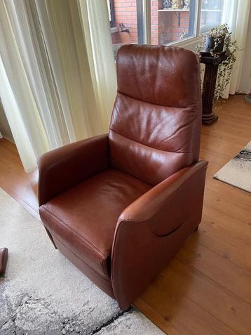 Sta op Fauteuil echt leder  beschikbaar voor biedingen