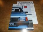 brochure Opel Ascona  1985, Overige merken, Ophalen of Verzenden, Zo goed als nieuw
