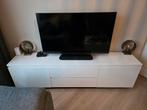 Opmaat gemaakt design tv meubel, Huis en Inrichting, Kasten | Televisiemeubels, Hoogglans wit, Ophalen of Verzenden, Zo goed als nieuw