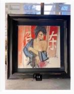 2 x Nico Vrielink / Scheffer foto in zwarte lijst pr.p.stuk, Ophalen of Verzenden