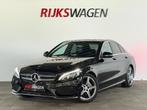 Mercedes-Benz C-klasse 180 AMG-pakket/NAP/Trekhaak, Auto's, Automaat, 65 €/maand, Met garantie (alle), Zwart