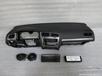 Volkswagen Golf 7 2017+ dashboard + airbag set 5G0880201A 5G beschikbaar voor biedingen