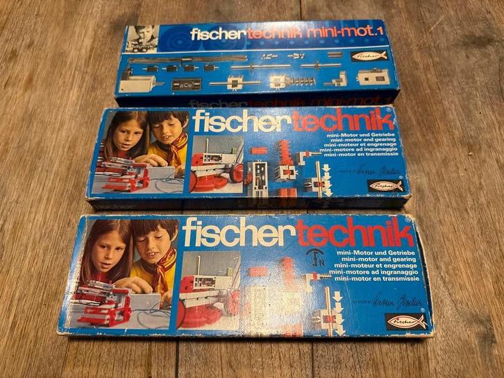 Fischertechnik Mini-Mot. 1 - Vintage Set, Kinderen en Baby's, Speelgoed | Duplo en Lego, Gebruikt, Complete set, Ophalen of Verzenden