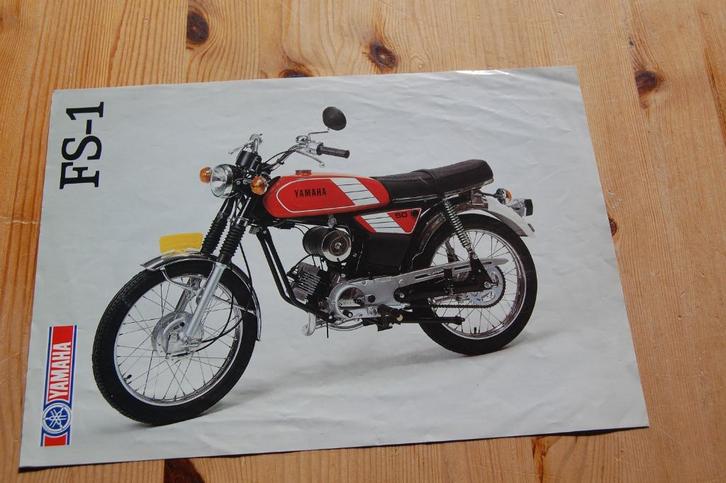 Yamaha FS-1, Fietsen en Brommers, Handleidingen en Instructieboekjes, Nieuw, Ophalen of Verzenden