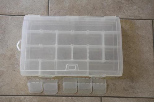 ZAG assortimentsdoos 23-vaks met flexibele indeling., Hobby en Vrije tijd, Overige Hobby en Vrije tijd, Zo goed als nieuw, Ophalen of Verzenden