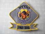 Scouting embleem, NVVSO 1985-2000, Verzamelen, Verzenden, Zo goed als nieuw, Embleem, Speld of Insigne