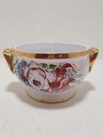 Ernenwein Handgemaakte pot met gouden handvatten., Antiek en Kunst, Antiek | Keramiek en Aardewerk, Ophalen of Verzenden