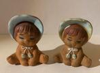 2 schattige kleine vintage babybeeldjes, Ophalen of Verzenden, Zo goed als nieuw, Dier