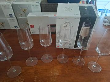 Bormioli champagneglazen 6 stuks in alto Rocco te koop beschikbaar voor biedingen