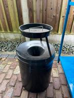 Grote buiten/rookruimte asbak met ton, Ophalen, Gebruikt