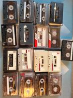 17 TDK cassettebandjes diverse types SF100 SA90 D60 SA60, Cd's en Dvd's, Cassettebandjes, 2 t/m 25 bandjes, Met bewaardoos, rek of koffer