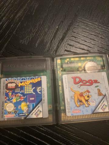 Gameboy Advance: M&M Madness & Dogz beschikbaar voor biedingen