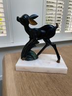 Vintage boekensteun van hertje, Ophalen of Verzenden