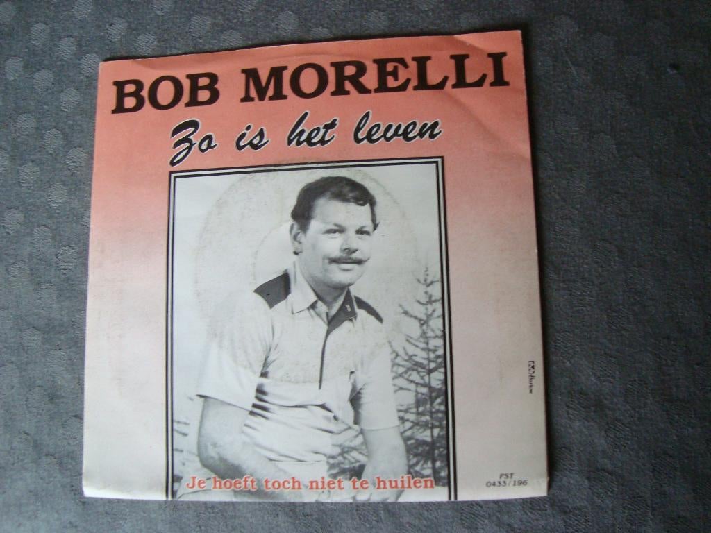 Bob morelli- zo is het leven, Ophalen of Verzenden, Zo goed als nieuw, Nederlandstalig, Single