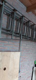 metalen ladder, Doe-het-zelf en Verbouw, Ladders en Trappen, Ophalen, Gebruikt, Ladder, Opvouwbaar of Inschuifbaar