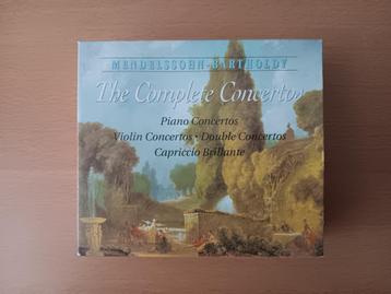 mooie 4 cd box the Complete Concerto Mendelssohn/Bartholdy beschikbaar voor biedingen