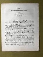 J. Haydn -Te Deum voor 4 stemmen met orkestbegeleiding, Koor, Gebruikt, Klassiek, Ophalen of Verzenden