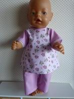 Setje met mouwen past de baby born Van 43 cm.Poppenkleertjes, Kinderen en Baby's, Speelgoed | Poppen, Ophalen of Verzenden, Nieuw
