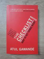 The checklist - Atul Gawande, Ophalen of Verzenden, Zo goed als nieuw