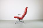 Vitra EA 222 + EA 223 fauteuil, Huis en Inrichting, Fauteuils, Minder dan 75 cm, Gebruikt, Metaal, 50 tot 75 cm