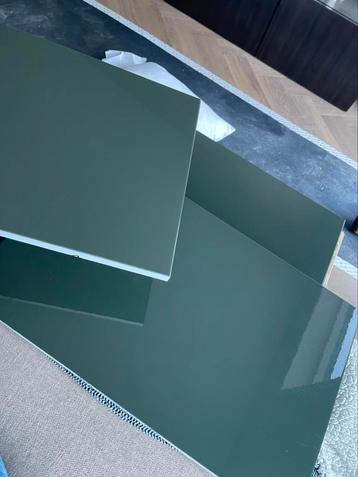 3x IKEA Besta tv-meubel deurtjes donkergroen beschikbaar voor biedingen