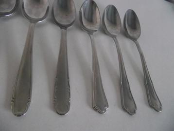 11 vintage brocante lepeltjes 11,5-14,5 cm Divers 1940-60 ps beschikbaar voor biedingen