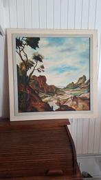 Groot schilderij, Antiek en Kunst, Kunst | Schilderijen | Klassiek, Ophalen of Verzenden