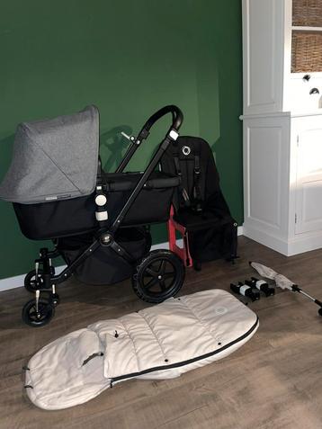 Bugaboo Cameleon 3 || Black/Grey Melange  beschikbaar voor biedingen