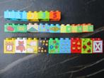 Lego Duplo 4-nops blokken bedrukt, Ophalen of Verzenden, Zo goed als nieuw, Losse stenen, Duplo
