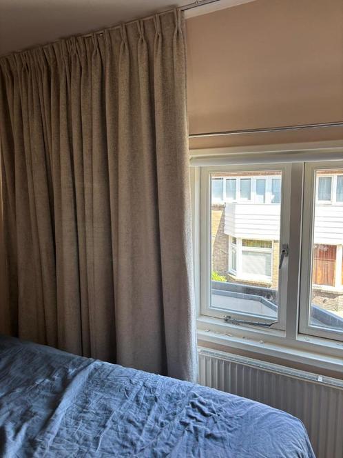 Gloednieuwe(!) verduisterende gordijnen (karwei)  'duncan'., Huis en Inrichting, Stoffering | Gordijnen en Lamellen, Nieuw, 150 tot 200 cm