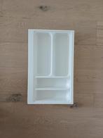 Besteklade 34 x 27,5 cm – 4 vaks, Ophalen, Minder dan 50 cm, Wit, Zo goed als nieuw