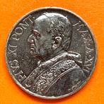 Vaticaan 10 Lire 1937 zilver Pius VII, Ophalen of Verzenden, Overige landen, Zilver