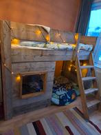 Hoogslaper met huisje/speelplek, Ophalen, Gebruikt, Hoogslaper