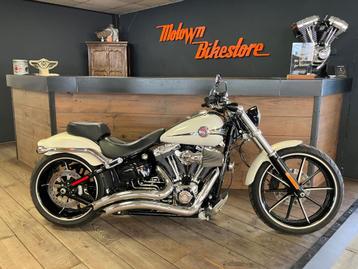 Harley Davidson FXSB Breakout 103Ci White Pearl Vance & Hine beschikbaar voor biedingen