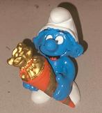 Zeldzame smurf met oranje-gouden Schultüte 2.0221 Schleich,, Verzenden, Zo goed als nieuw, Overige Smurfen, Poppetje, Figuurtje of Knuffel