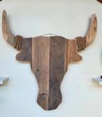 Schotse hooglander kop wandplank,borrelplank, Huis en Inrichting, Ophalen of Verzenden