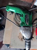 Z.G.O HITACHI BOORMACHINE EN SCHAAFMACHINE, Doe-het-zelf en Verbouw, Ophalen, Gebruikt, 400 tot 600 watt, Boormachine